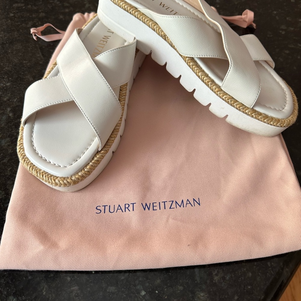 Stuart Weitzman Slide On Sandals - image 3